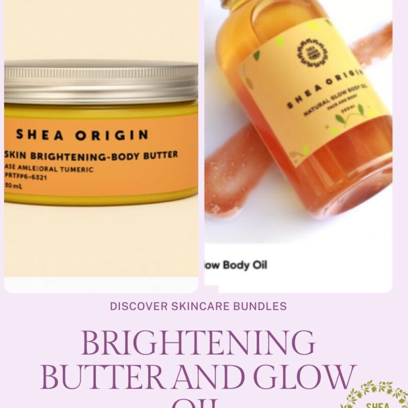 Brightening butter and glow oil Bundle